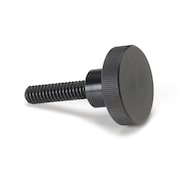 MORTON Thumb Screw, 3/8"-16 Thread Size, Black Oxide Steel, 5/16" Head Ht KK-3710